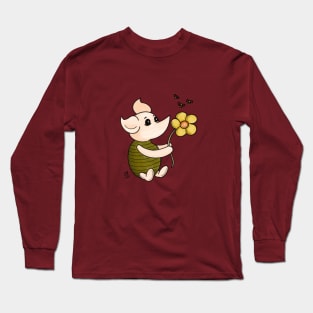 Piglet from Winnie the Pooh Long Sleeve T-Shirt